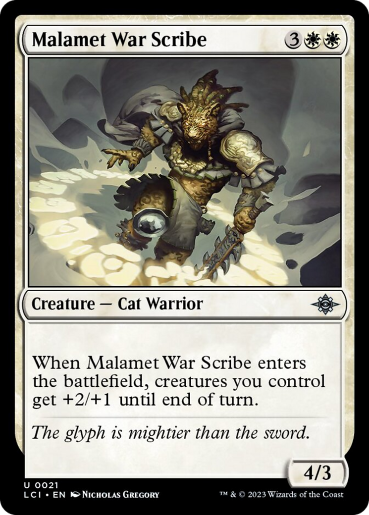 Malamet War Scribe [The Lost Caverns of Ixalan] | Total Play