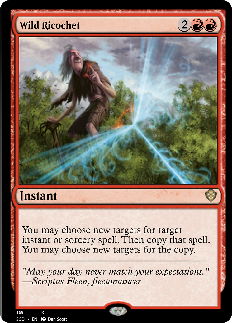 Wild Ricochet [Starter Commander Decks] | Total Play