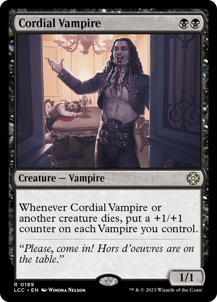 Cordial Vampire [The Lost Caverns of Ixalan Commander] | Total Play