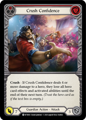 Crush Confidence (Red) [U-WTR063] (Welcome to Rathe Unlimited)  Unlimited Rainbow Foil | Total Play