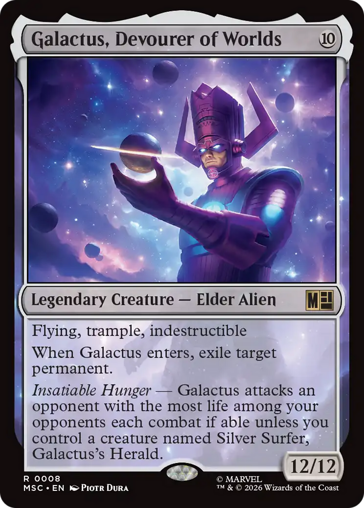 Galactus, Devourer of Worlds (Surge Foil) [Marvel Super Heroes Commander] | Total Play