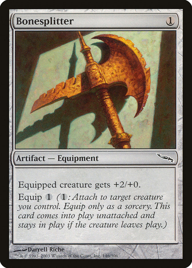 Bonesplitter [Mirrodin] | Total Play