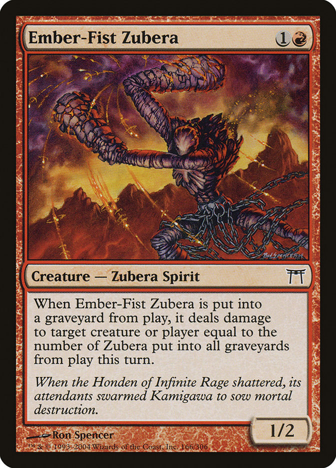 Ember-Fist Zubera [Champions of Kamigawa] | Total Play