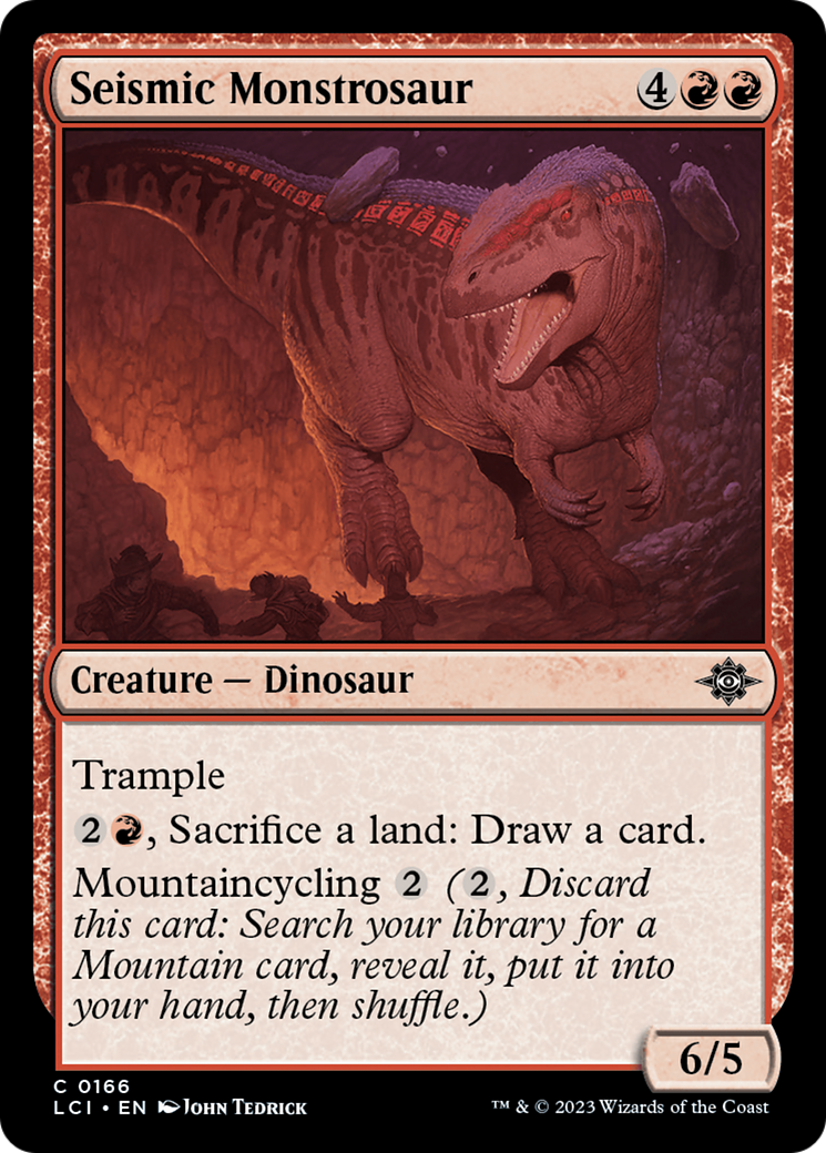 Seismic Monstrosaur [The Lost Caverns of Ixalan] | Total Play