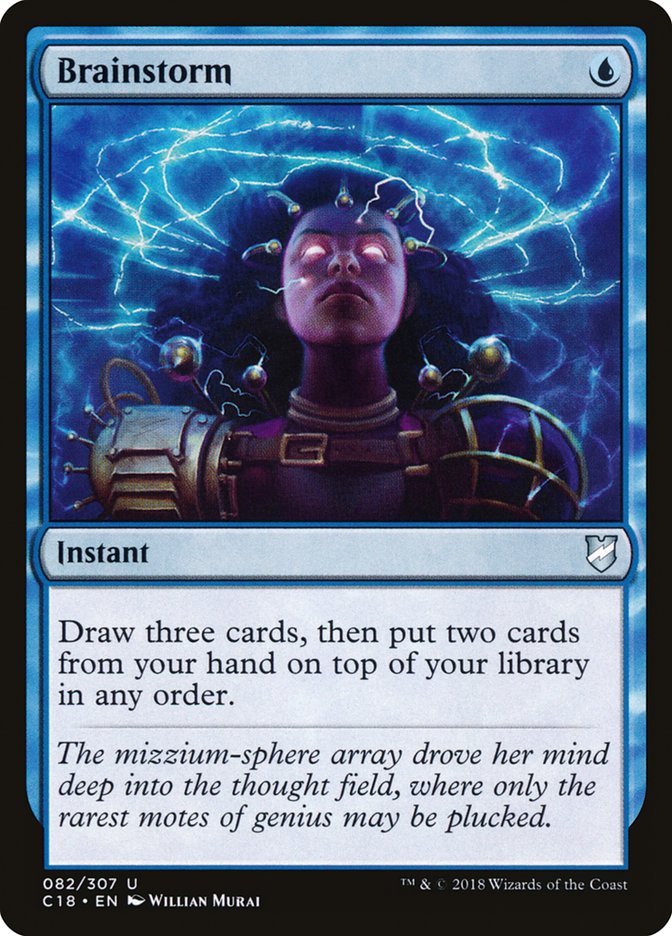 Brainstorm [Commander 2018] | Total Play
