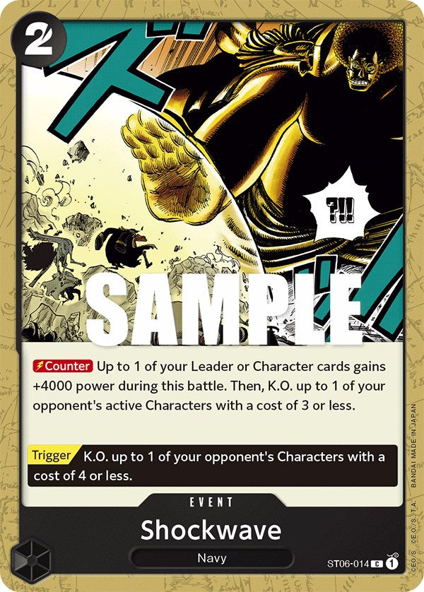 Shockwave [Starter Deck: Absolute Justice] | Total Play