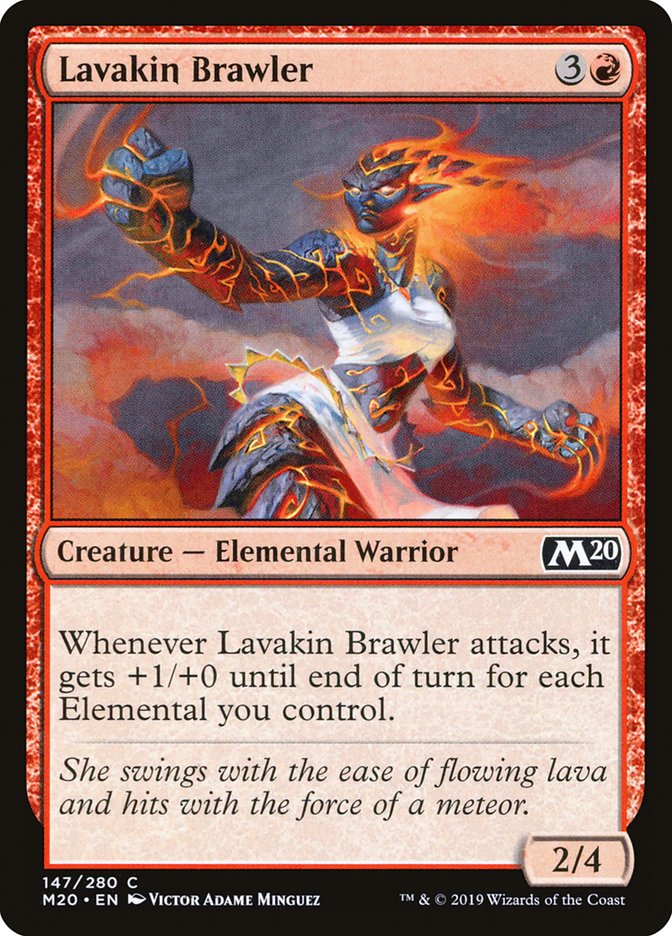 Lavakin Brawler [Core Set 2020] | Total Play