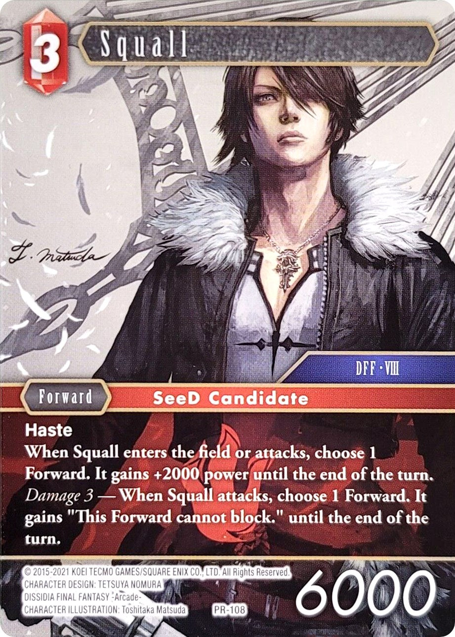 Squall (Deck Exclusive) [Promo Cards] | Total Play
