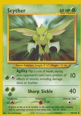 Scyther (55/105) [Neo Destiny Unlimited] | Total Play