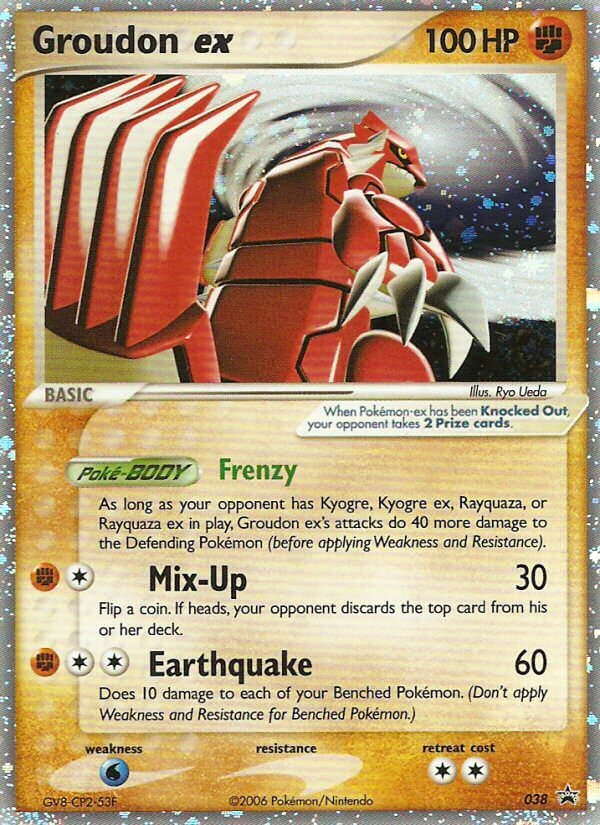 Groudon ex (038) [Nintendo: Black Star Promos] | Total Play