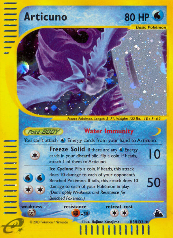 Articuno (H3/H32) [Skyridge] | Total Play