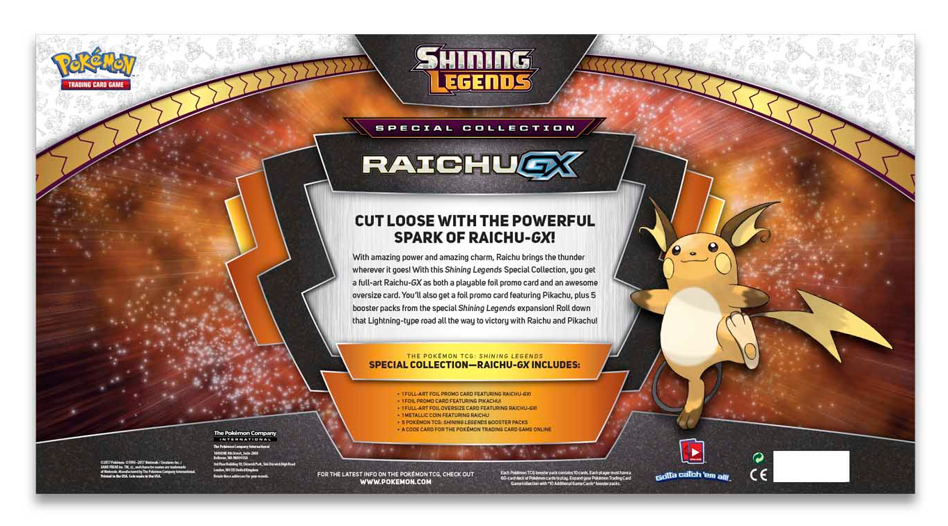 Shining Legends - Special Collection (Raichu GX) | Total Play