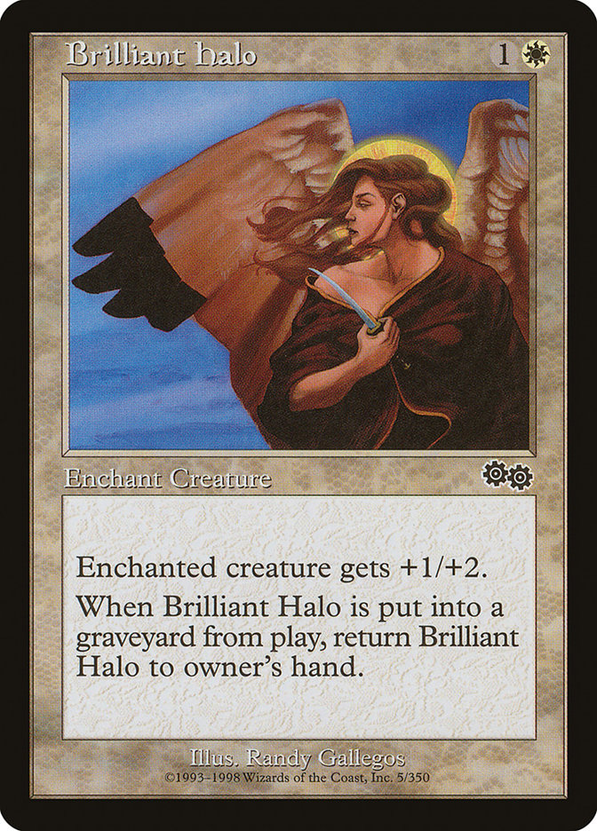 Brilliant Halo [Urza's Saga] | Total Play