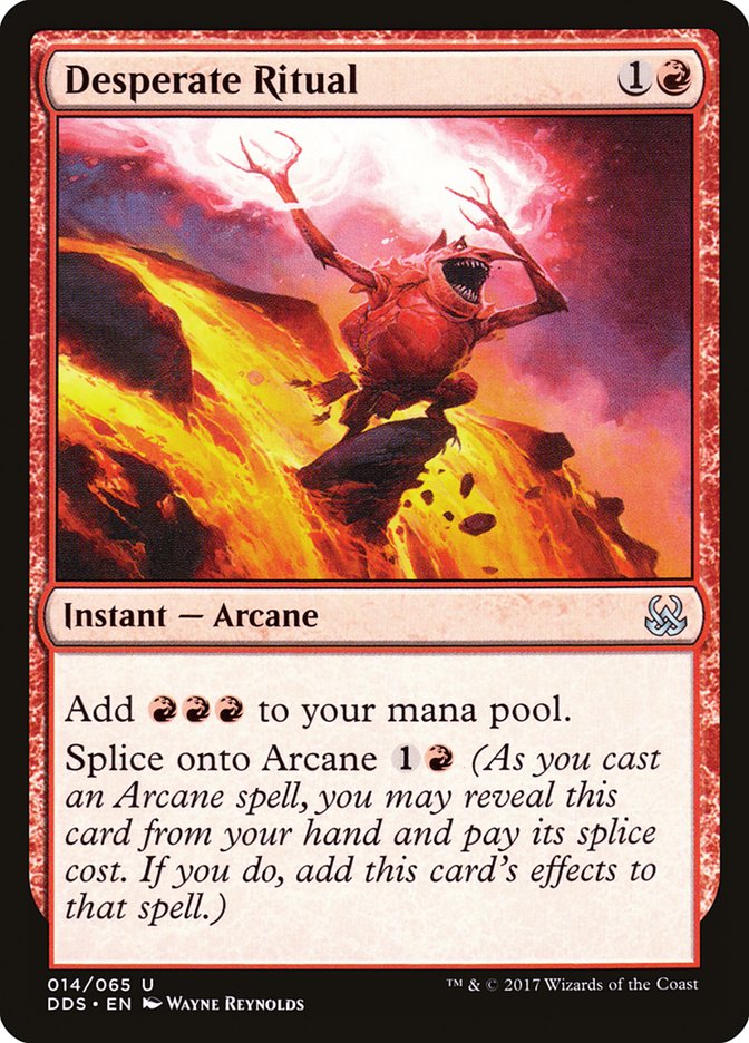 Desperate Ritual [Duel Decks: Mind vs. Might] | Total Play