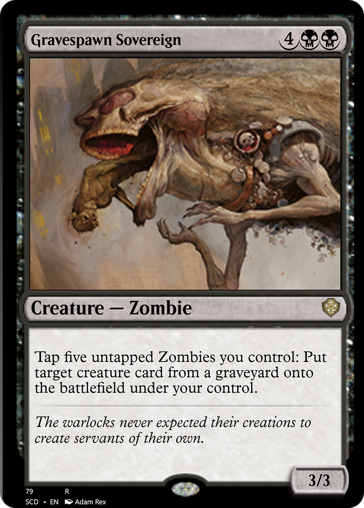 Gravespawn Sovereign [Starter Commander Decks] | Total Play