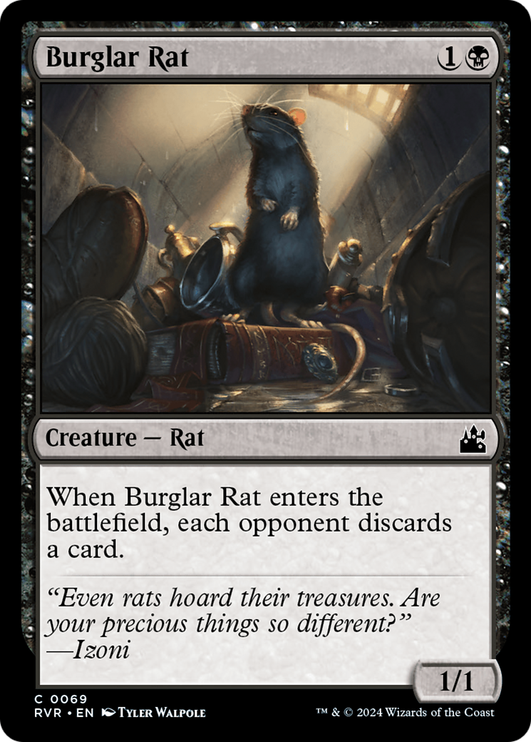 Burglar Rat [Ravnica Remastered] | Total Play