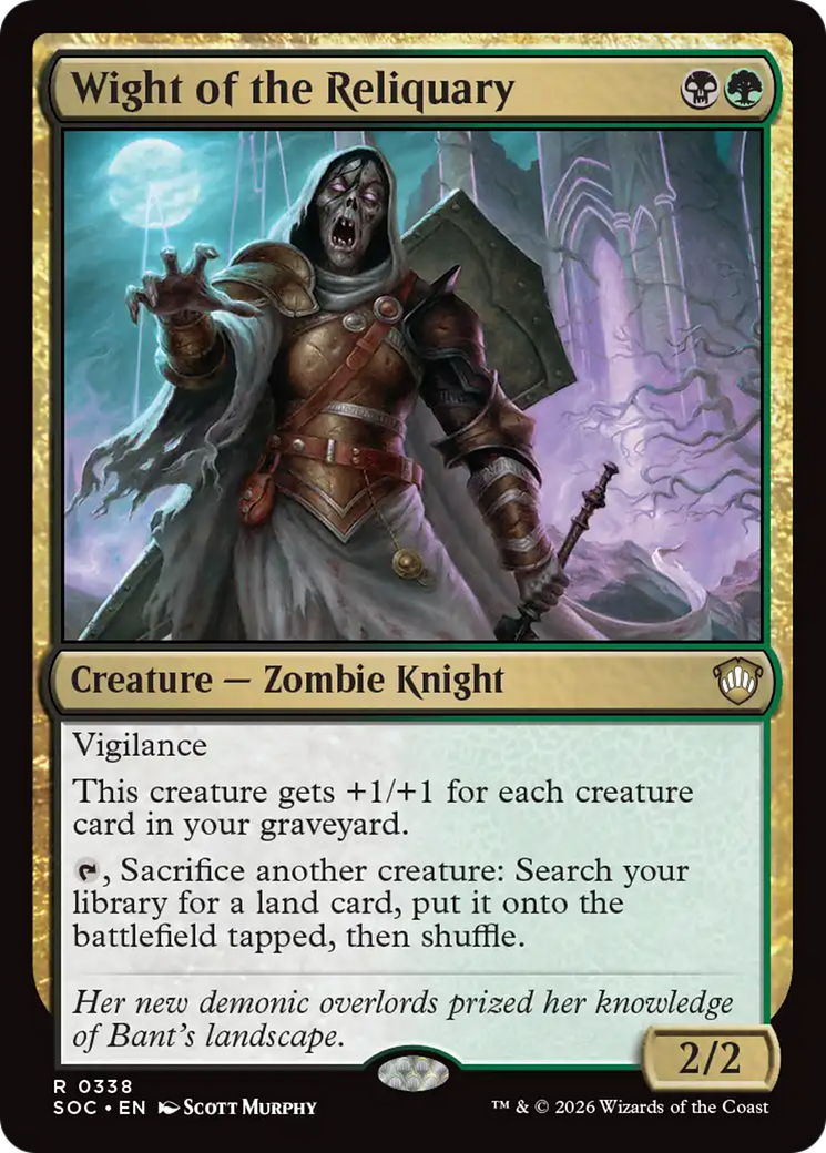Wight of the Reliquary [Secrets of Strixhaven Commander] | Total Play