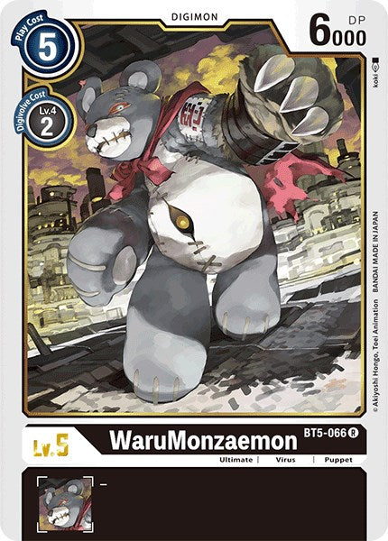 WaruMonzaemon [BT5-066] (Demo Deck Exclusive) [Battle of Omni Promos] | Total Play