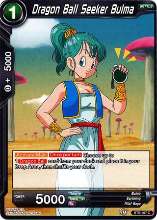 Dragon Ball Seeker Bulma (BT5-107) [Miraculous Revival] | Total Play