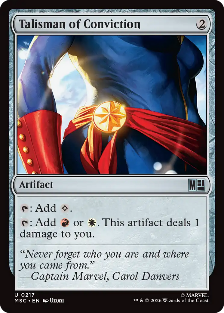 Talisman of Conviction [Marvel Super Heroes Commander] | Total Play