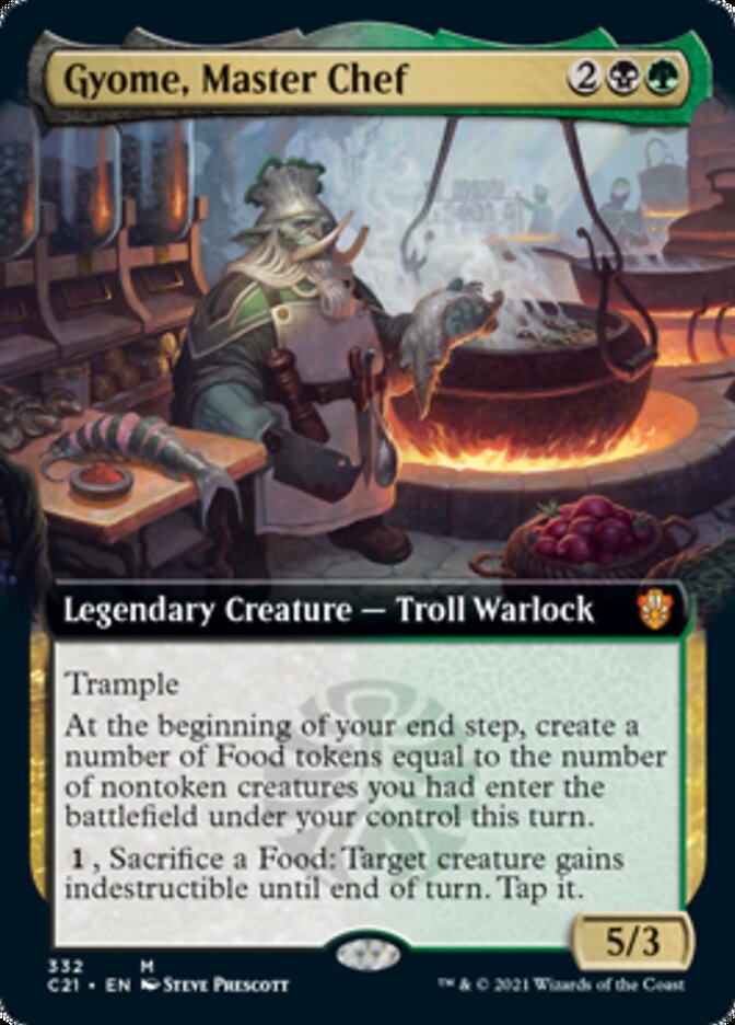 Gyome, Master Chef (Extended Art) [Commander 2021] | Total Play