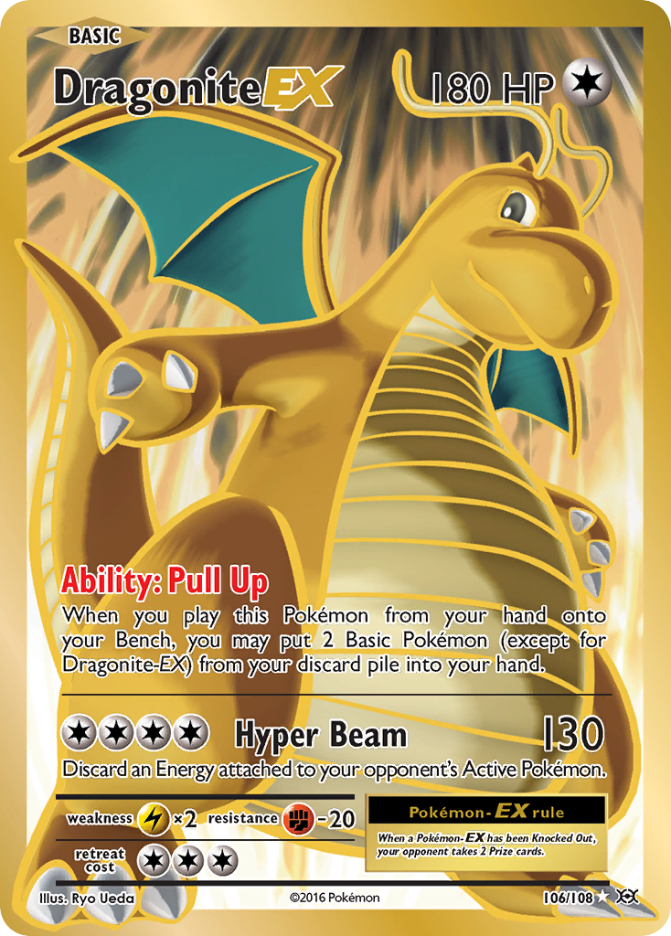 Dragonite EX (106/108) [XY: Evolutions] | Total Play