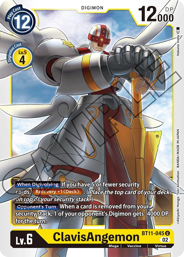 ClavisAngemon [BT11-045] [Dimensional Phase] | Total Play