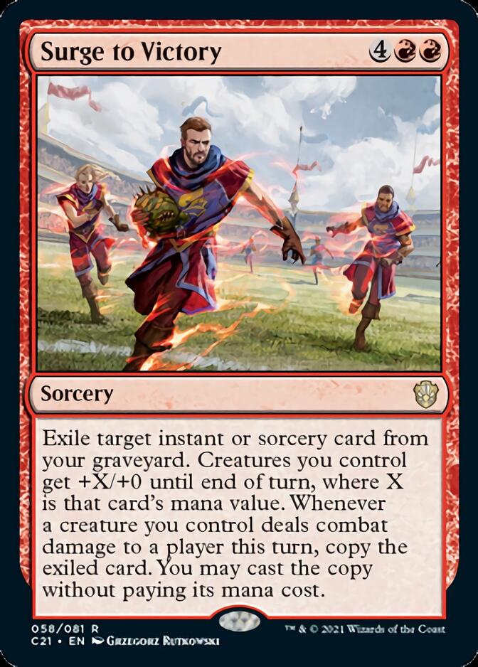 Surge to Victory [Commander 2021] | Total Play