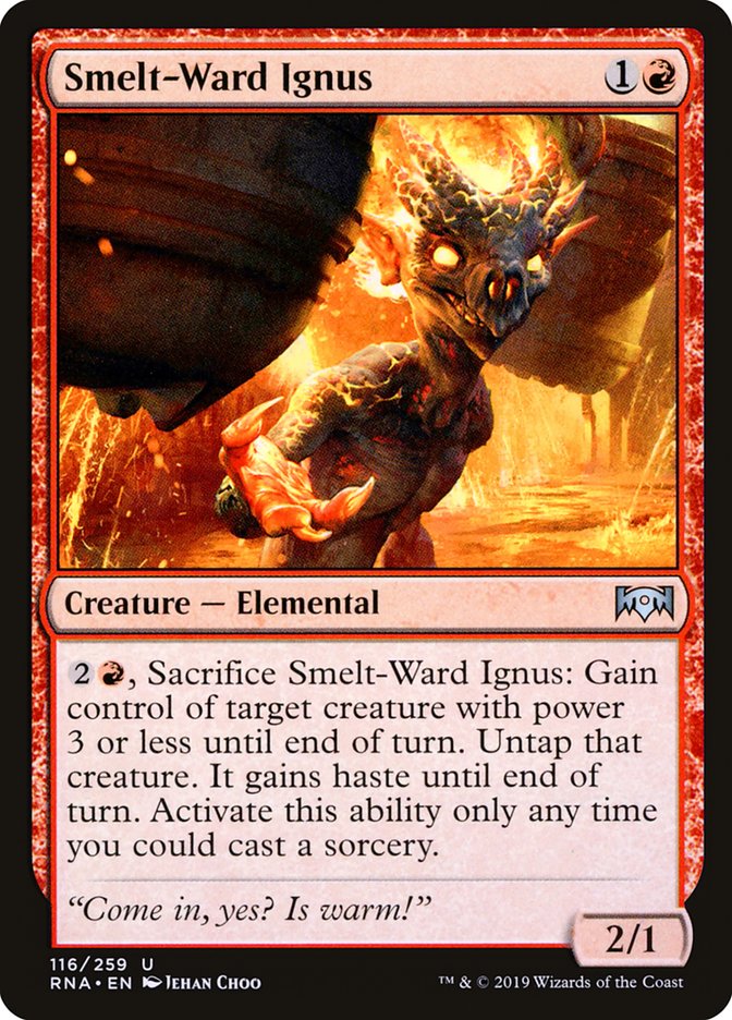 Smelt-Ward Ignus [Ravnica Allegiance] | Total Play