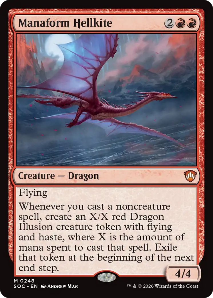 Manaform Hellkite [Secrets of Strixhaven Commander] | Total Play