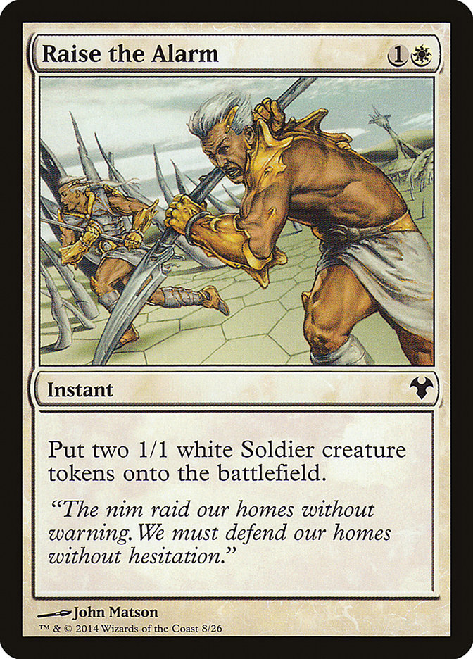 Raise the Alarm [Modern Event Deck 2014] | Total Play