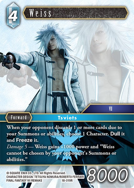 Weiss [Resurgence of Power] | Total Play