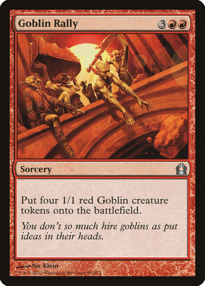 Goblin Rally [Return to Ravnica] | Total Play