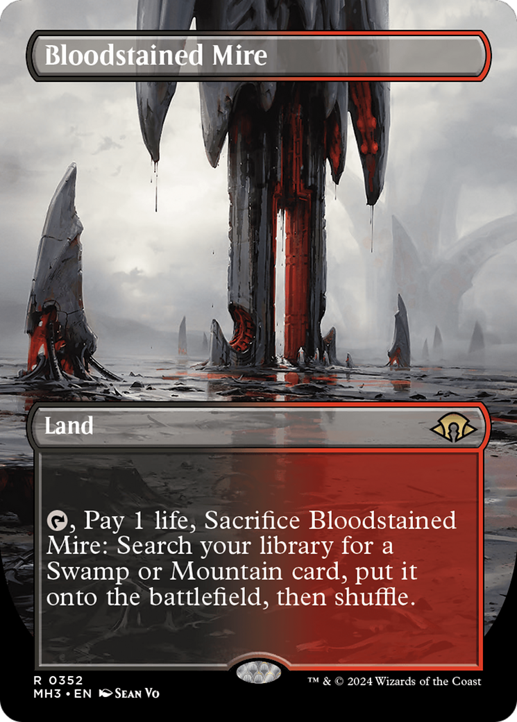 Bloodstained Mire (Borderless) [Modern Horizons 3] | Total Play