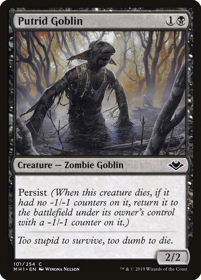 Putrid Goblin [Modern Horizons] | Total Play