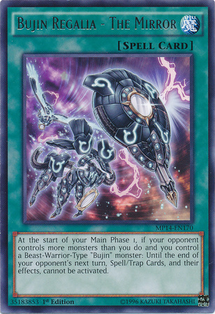 Bujin Regalia - The Mirror [MP14-EN170] Rare | Total Play