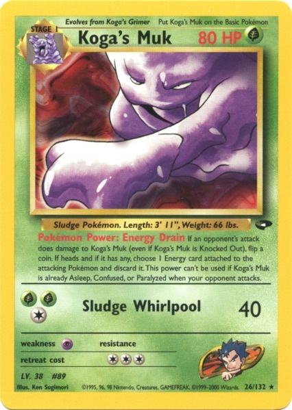 Koga's Muk (26/132) [Gym Challenge Unlimited] | Total Play