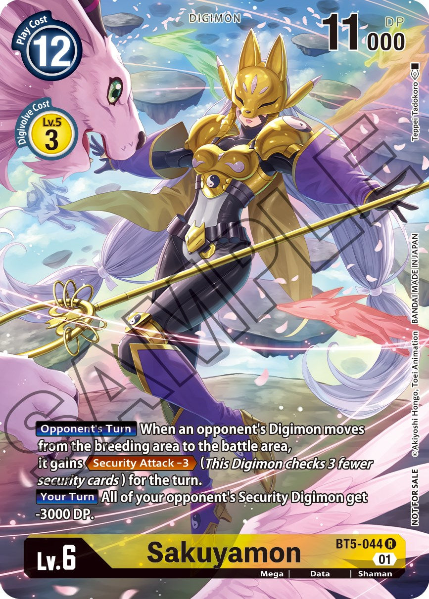 Sakuyamon [BT5-044] (Tamer's Card Set 1) [Battle of Omni Promos] | Total Play