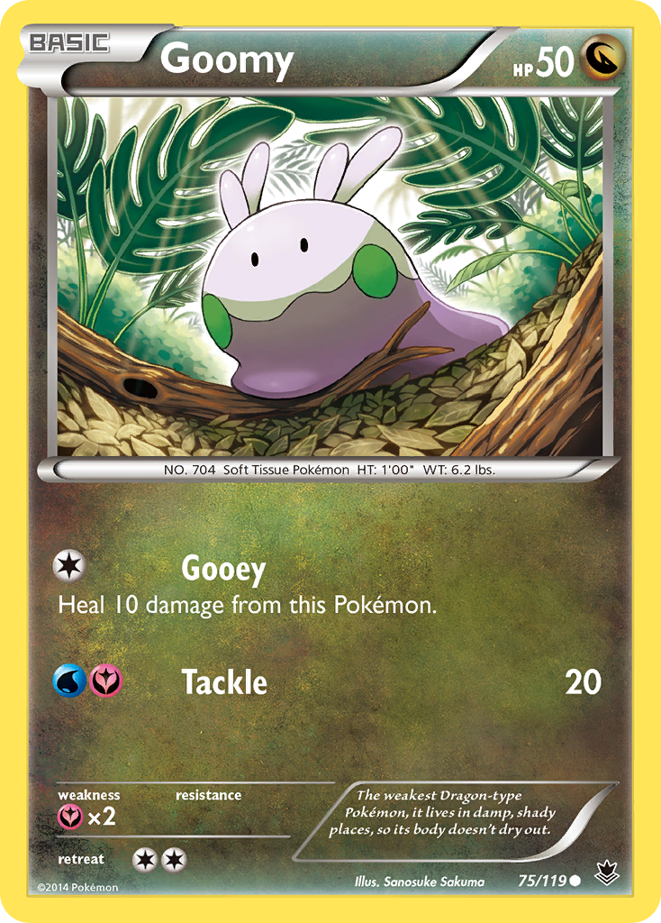 Goomy (75/119) [XY: Phantom Forces] | Total Play