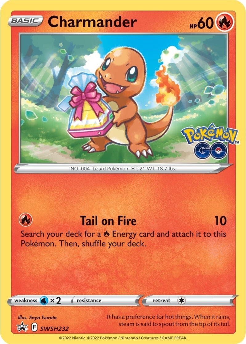 Charmander (SWSH232) [Sword & Shield: Black Star Promos] | Total Play