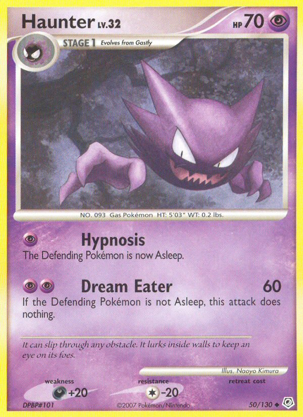 Haunter (50/130) [Diamond & Pearl: Base Set] | Total Play