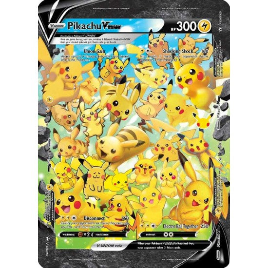 Pikachu V-UNION (Jumbo Card) [Sword & Shield: Black Star Promos] | Total Play