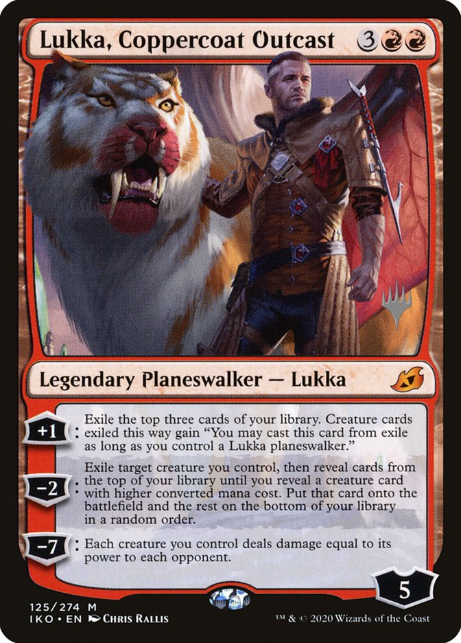 Lukka, Coppercoat Outcast (Promo Pack) [Ikoria: Lair of Behemoths Promos] | Total Play
