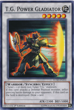 T.G. Power Gladiator [LC5D-EN214] Common | Total Play