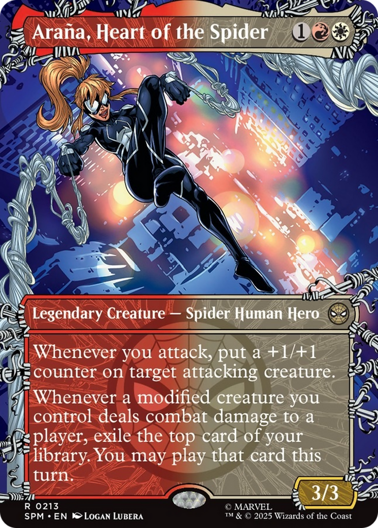 Arana, Heart of the Spider (Borderless) [Marvel's Spider-Man] | Total Play