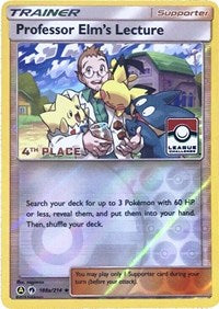 Professor Elms Lecture (188a/214) (League Promo 4th Place) [Sun & Moon: Lost Thunder] | Total Play