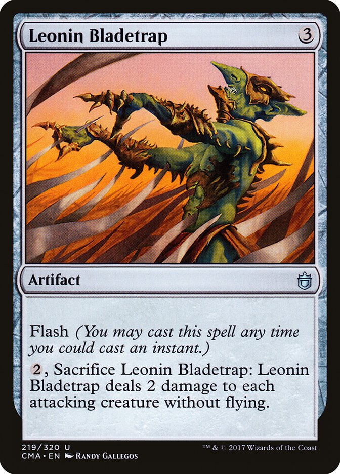 Leonin Bladetrap [Commander Anthology] | Total Play