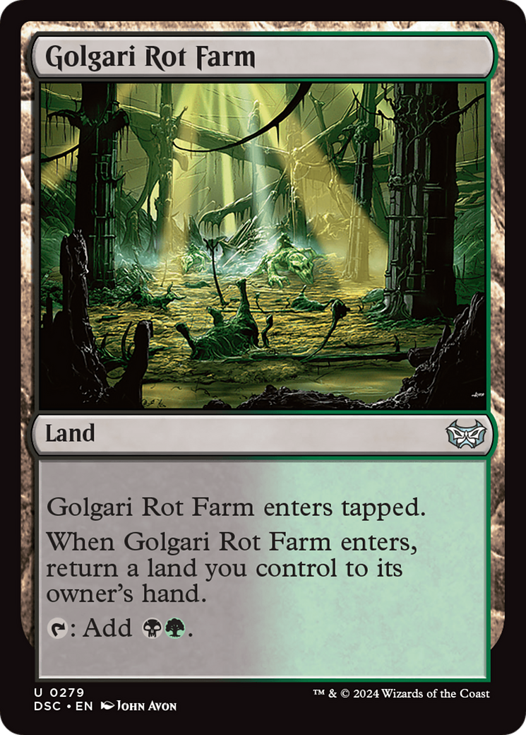 Golgari Rot Farm [Duskmourn: House of Horror Commander] | Total Play