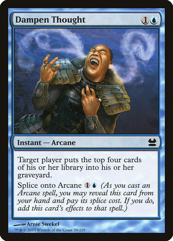 Dampen Thought [Modern Masters] | Total Play