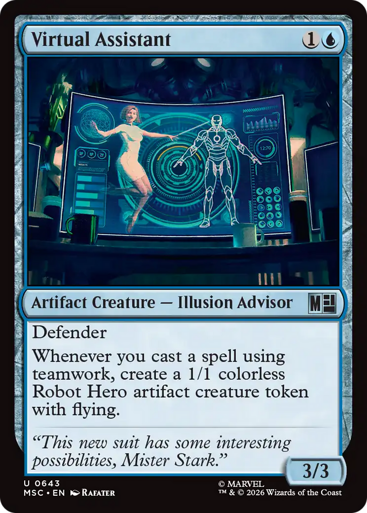 Virtual Assistant [Marvel Super Heroes Commander] | Total Play